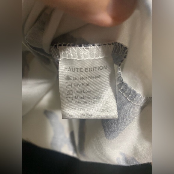 🔥Like New Haute Edition Short Sleeve Leopard Tee- size xxl - Picture 7 of 8